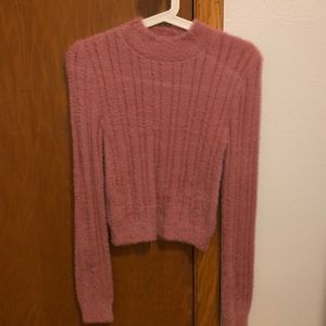 fuzzy long sleeve